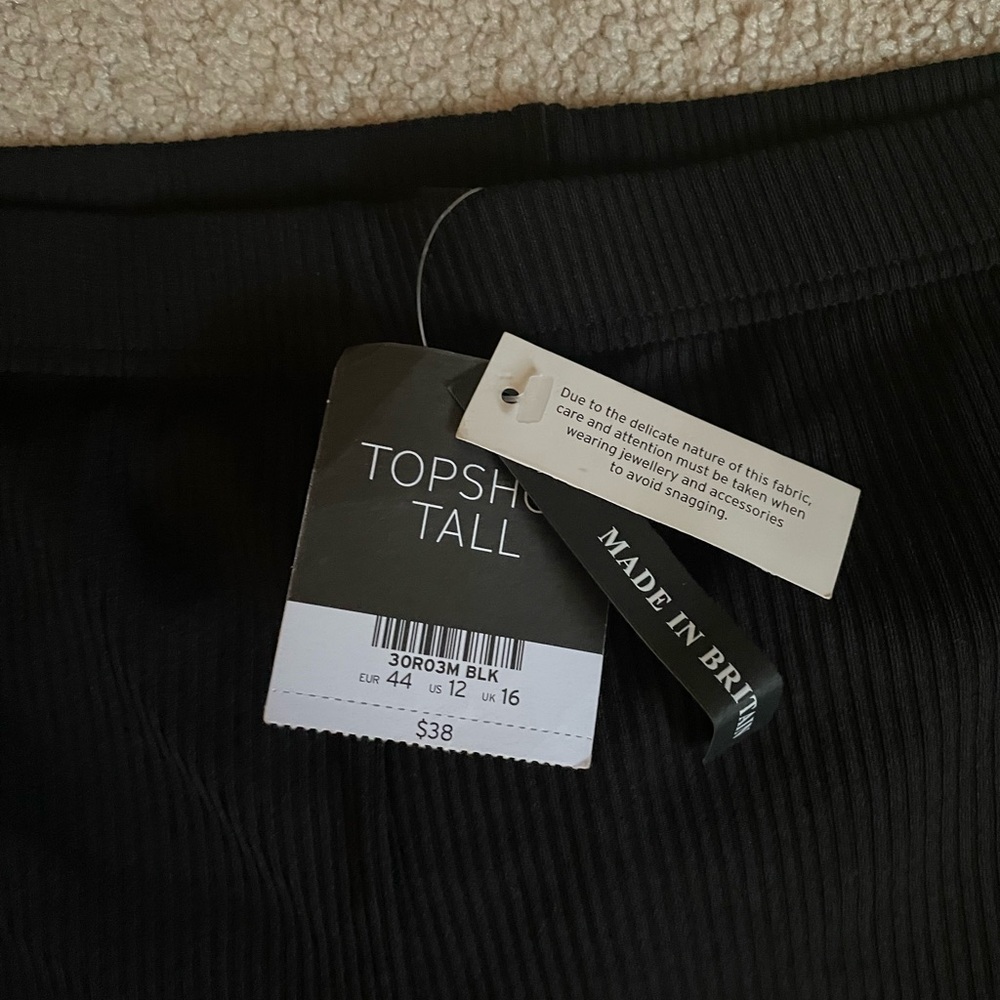 Tall black flare pants